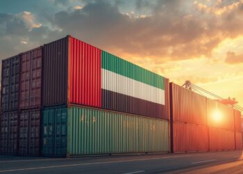 迪拜物流枢纽，杰贝阿里港扩建，处理集装箱船和供应链运营