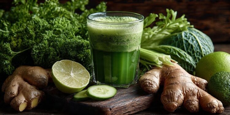 Detox programs Dubai featuring fresh green juice cleanse bottles for health-conscious residents