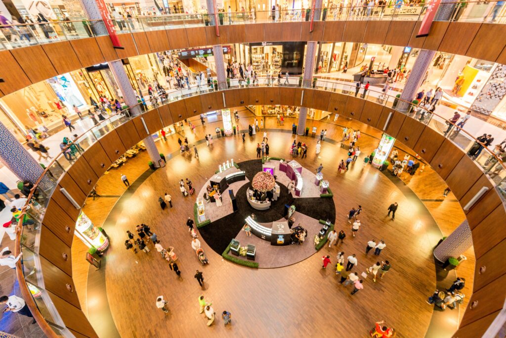 shopping center in dubai
