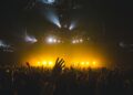concert-crowd-singing-arena-pexels - DUBAIwebzine Excited fans singing along at a Beach Boys Dubai concert inside a large indoor arena