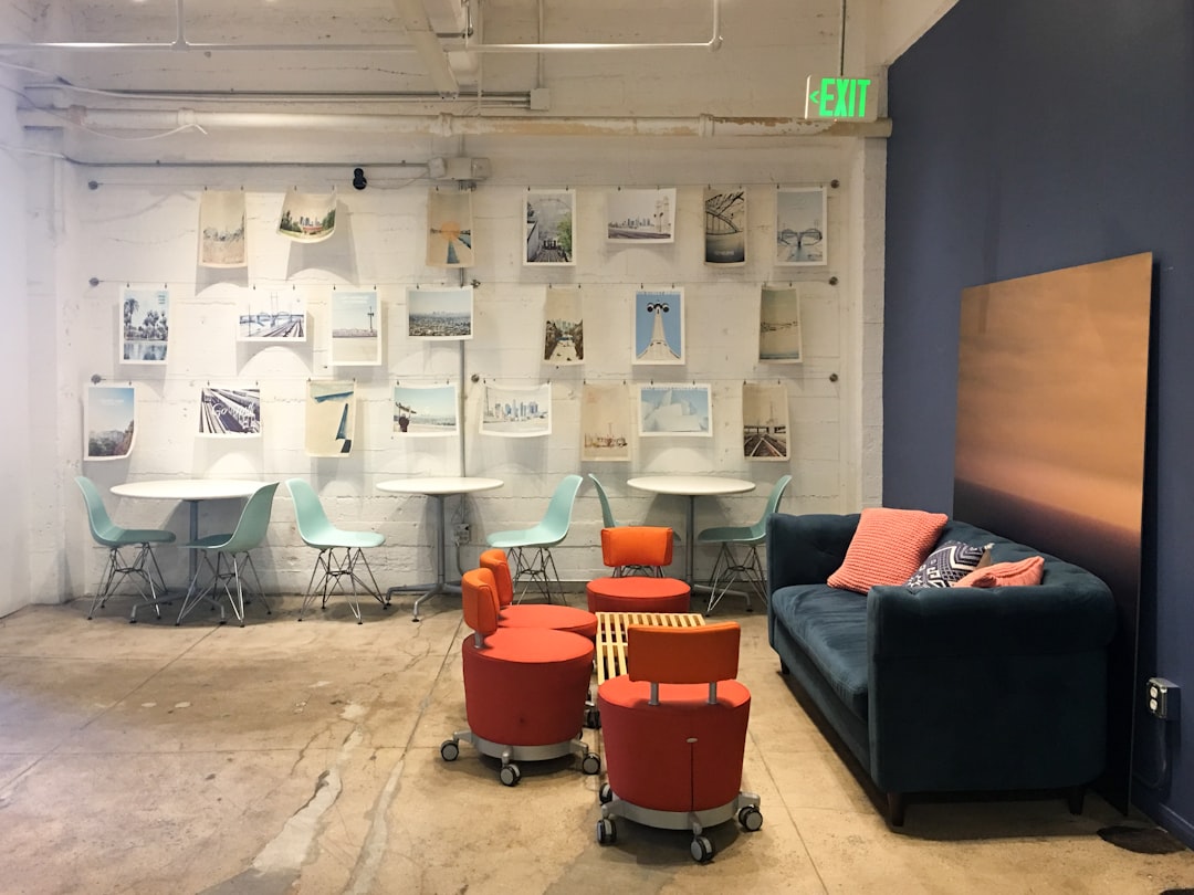 designers discuss ideas together inside an open studio space in the heart of the Dubai design community at Alserkal Avenue