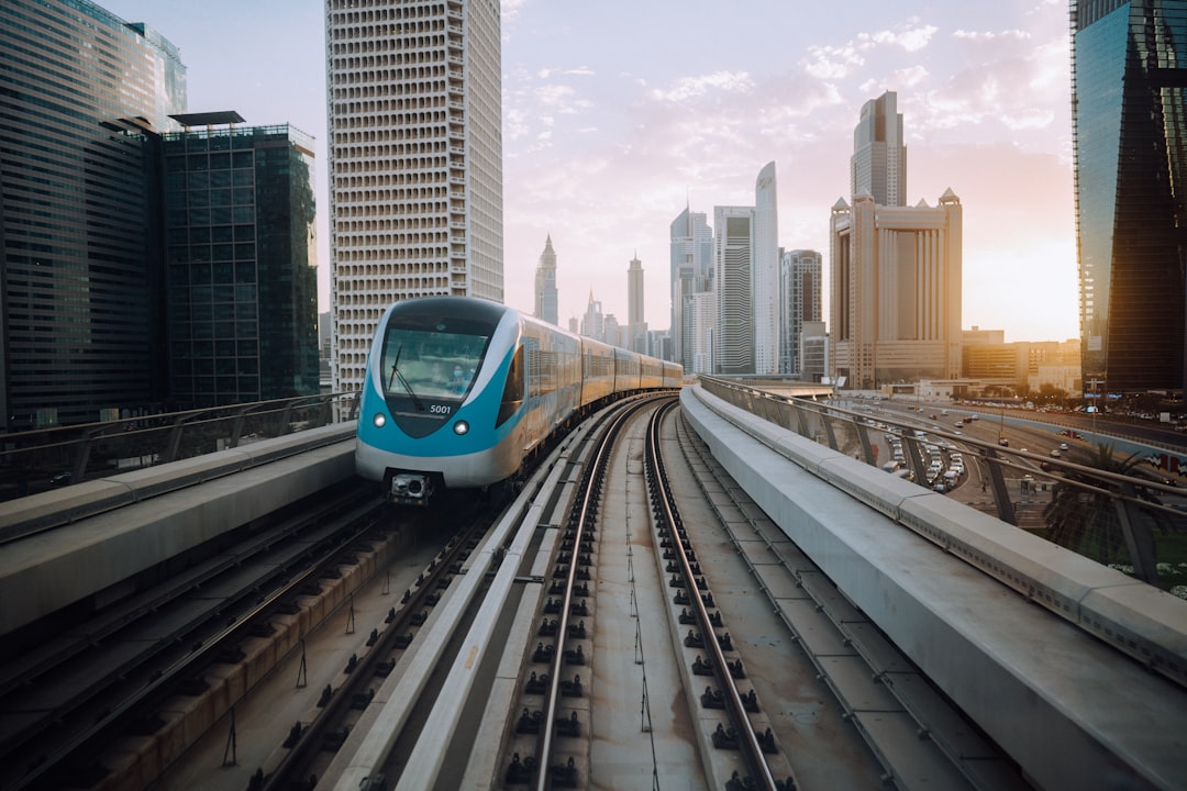 A concertgoer travelling by metro to attend the Beach Boys Dubai show at Coca-Cola Arena