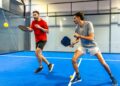 men playing padel at one of Dubais popular indoor sports venues during summer