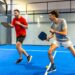men playing padel at one of Dubais popular indoor sports venues during summer