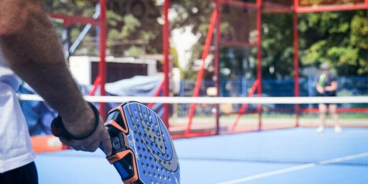 Players booking one of Dubai's busy padel courts in Al Quoz