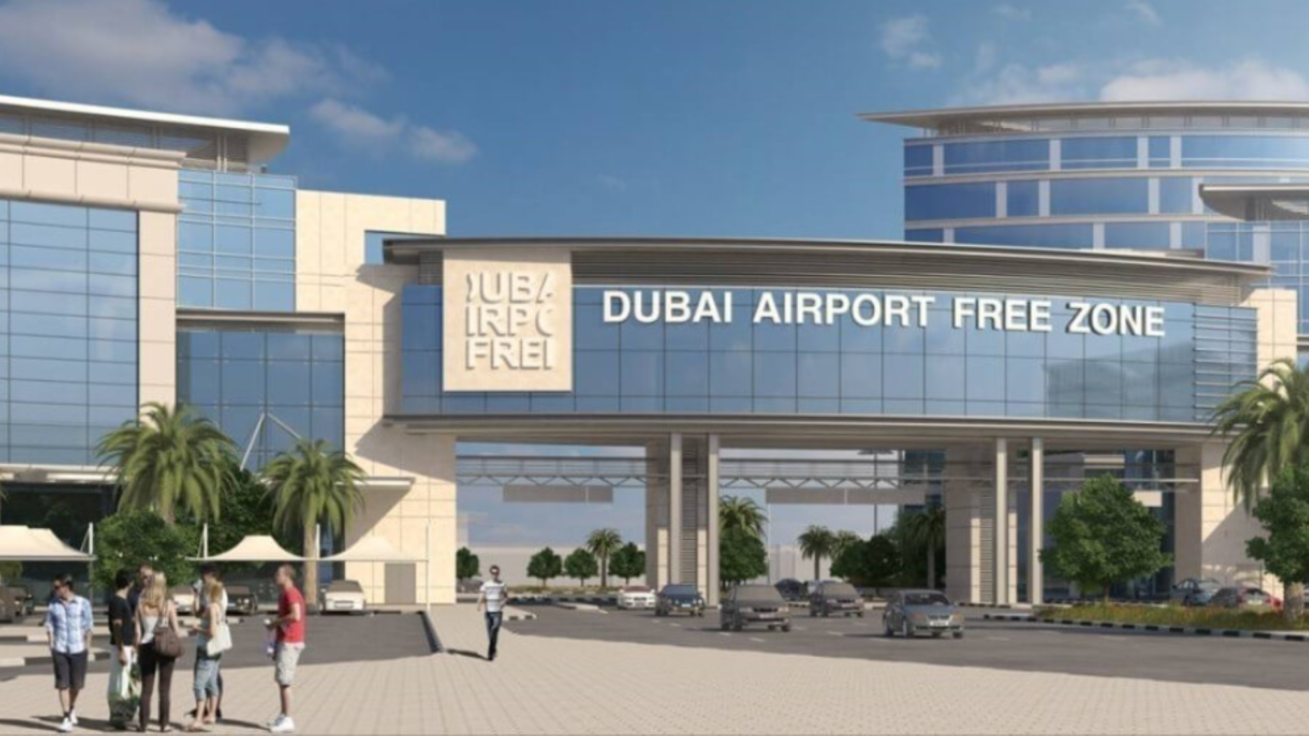 Création d'entreprise en zone franche DAFZA Dubaï, avec des immeubles de bureaux modernes pour les entrepreneurs